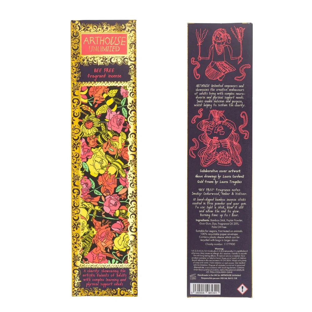 ARTHOUSE UNLIMITED Incense Bee Free, Incense Sticks