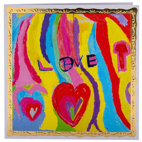 ARTHOUSE UNLIMITED Love, Greetings Card