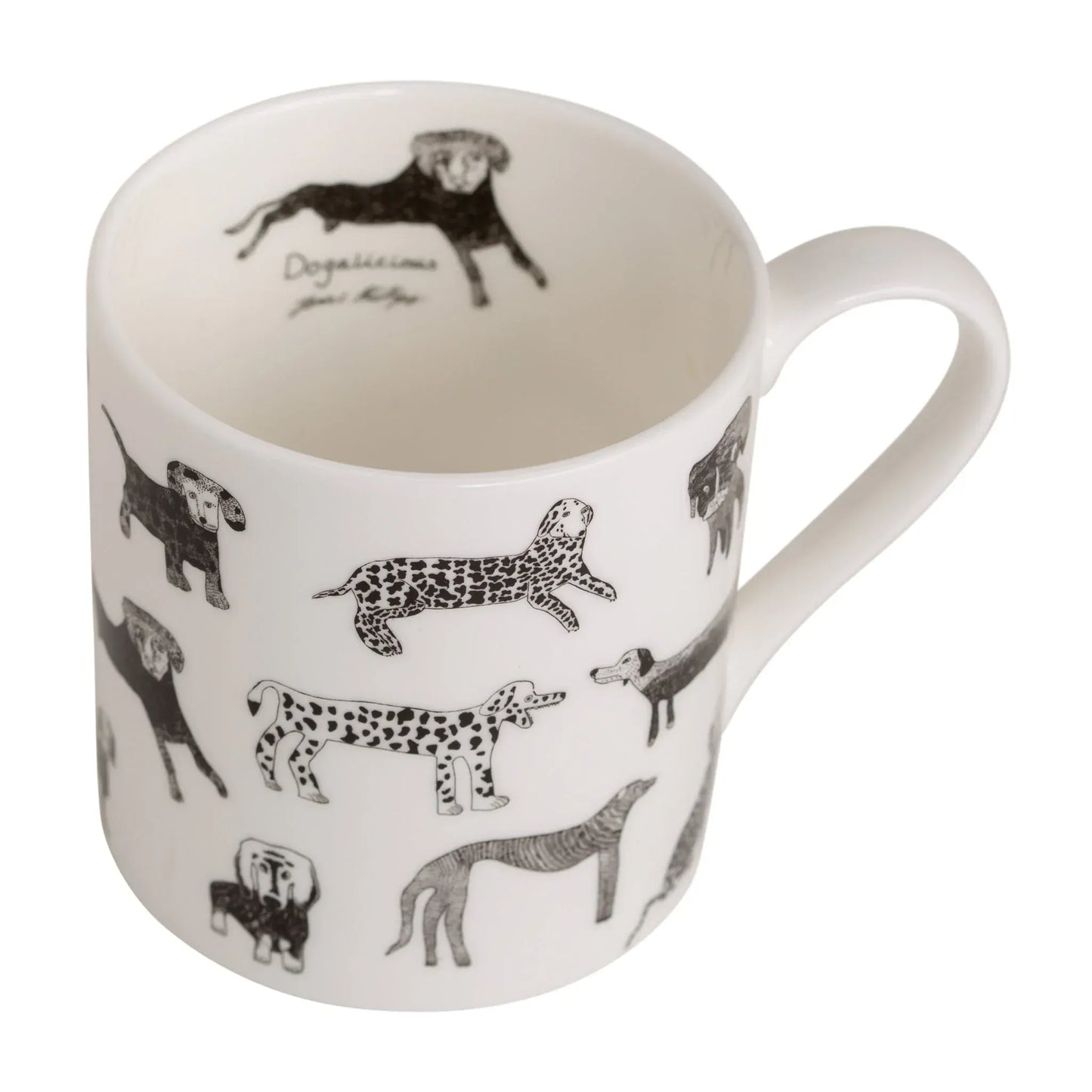 ARTHOUSE UNLIMITED Mugs Dogalicious, Fine Bone China Mug