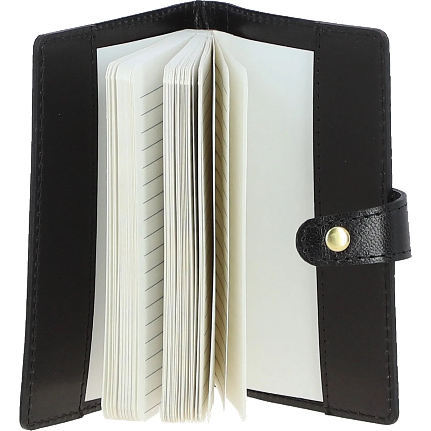 Ashwood Leather Notebooks Black A6 Notebook - Refillable & Handcrafted Cover Ashwood Luxury Leather