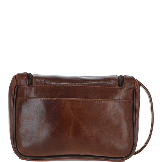 Ashwood Leather Wash Bag Ashwood Hi Veg Leather Hanging Wash Bag Tempo Brown