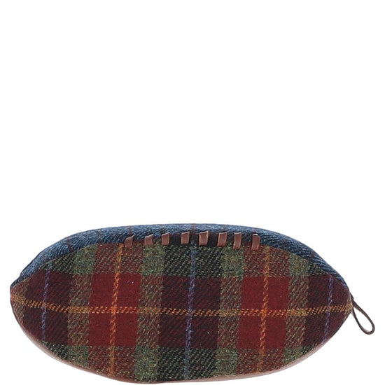 Ashwood Leather Wash Bag Ashwood Leather x Harris Tweed Rugby Washbag Tan/Mix