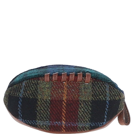 Ashwood Leather Wash Bag Mini Ashwood Leather x Harris Tweed Rugby Washbag Tan/Mix
