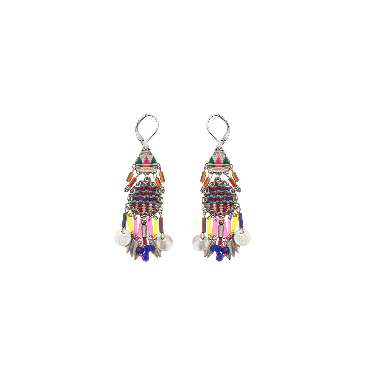 Ayala Bar Earrings African Dance Earrings Spectrum - S2437