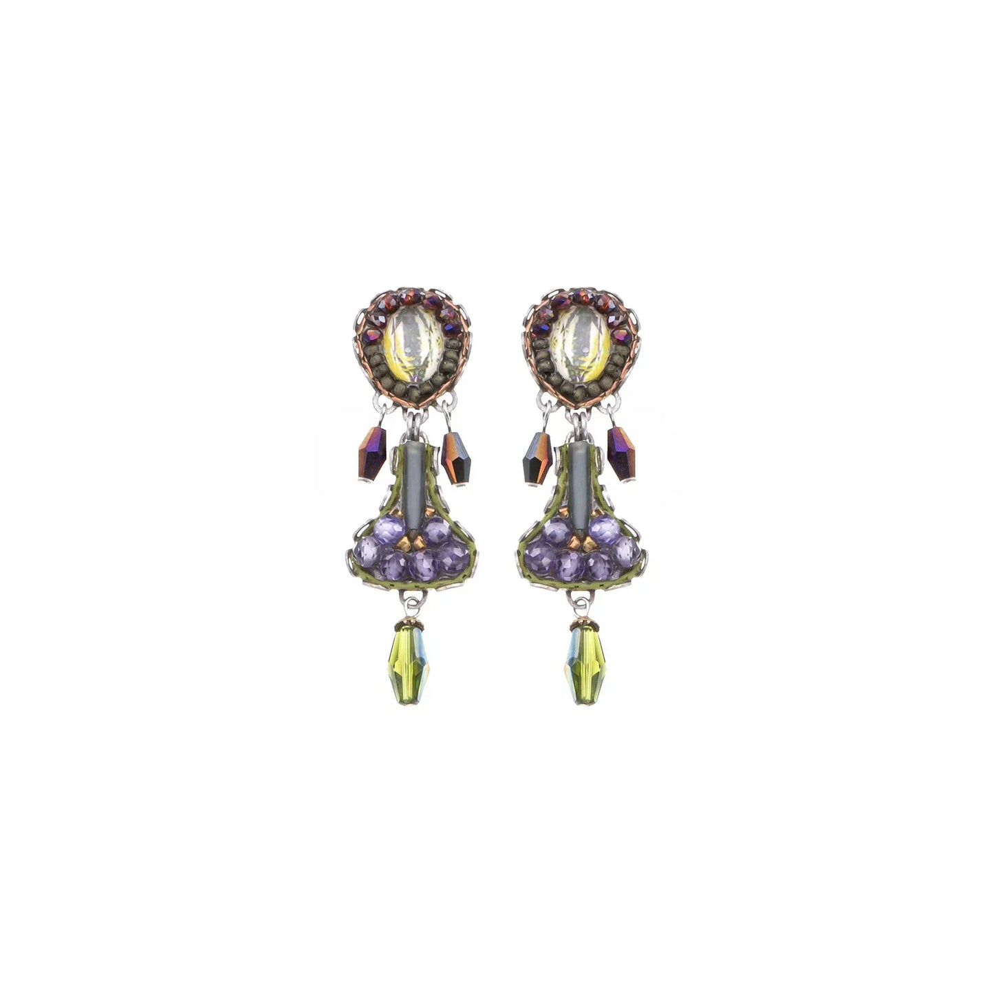 Ayala Bar Earrings Silent Shadows, Gothic Earrings C2269