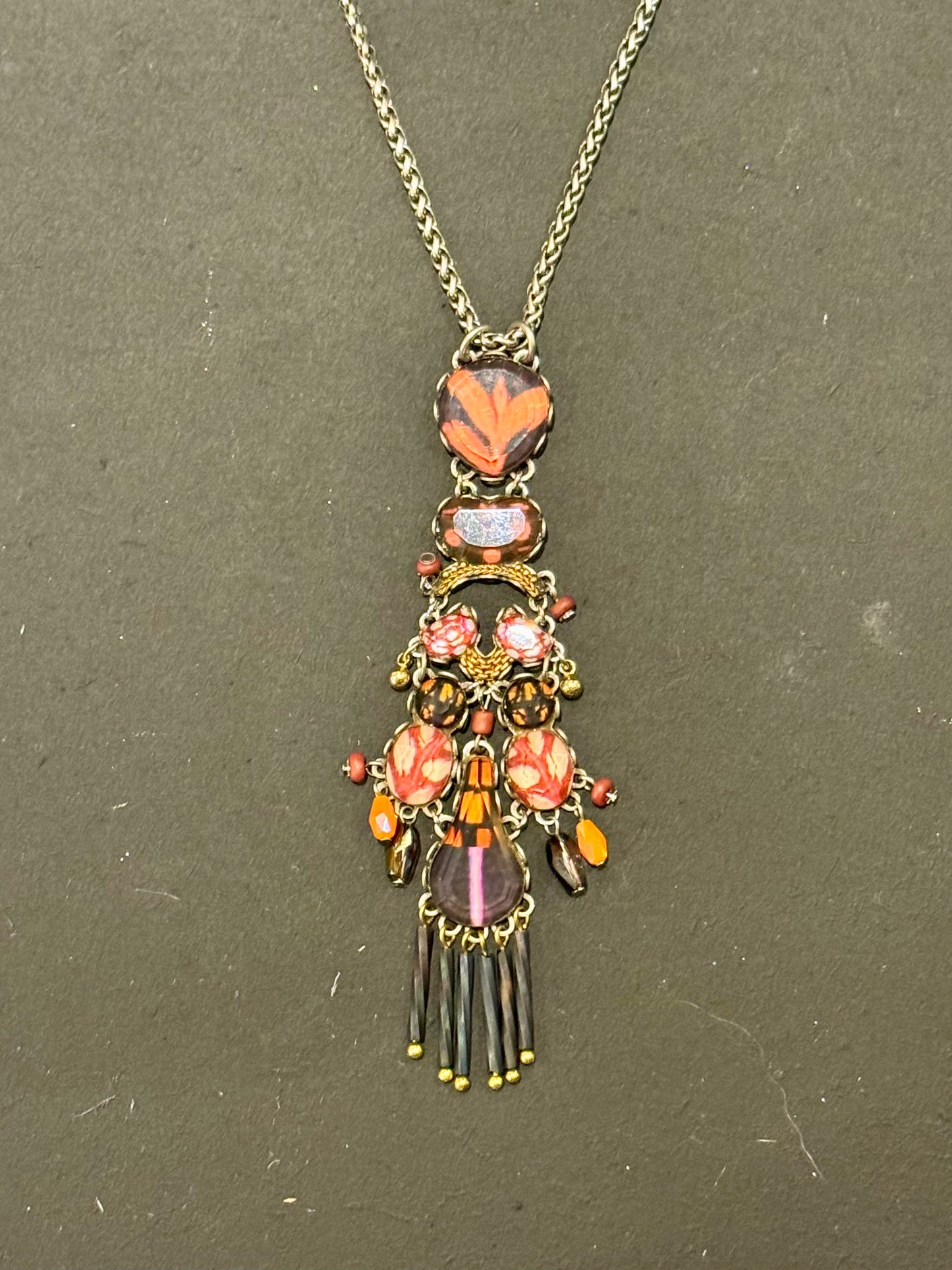 Ayala Bar Necklaces Rosy Clay Set, Dasaria Necklace R2320P