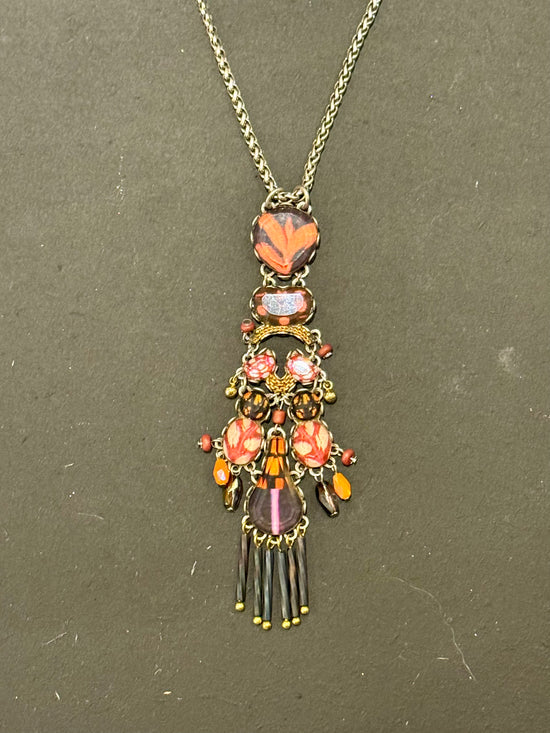 Ayala Bar Necklaces Rosy Clay Set, Dasaria Necklace R2320P