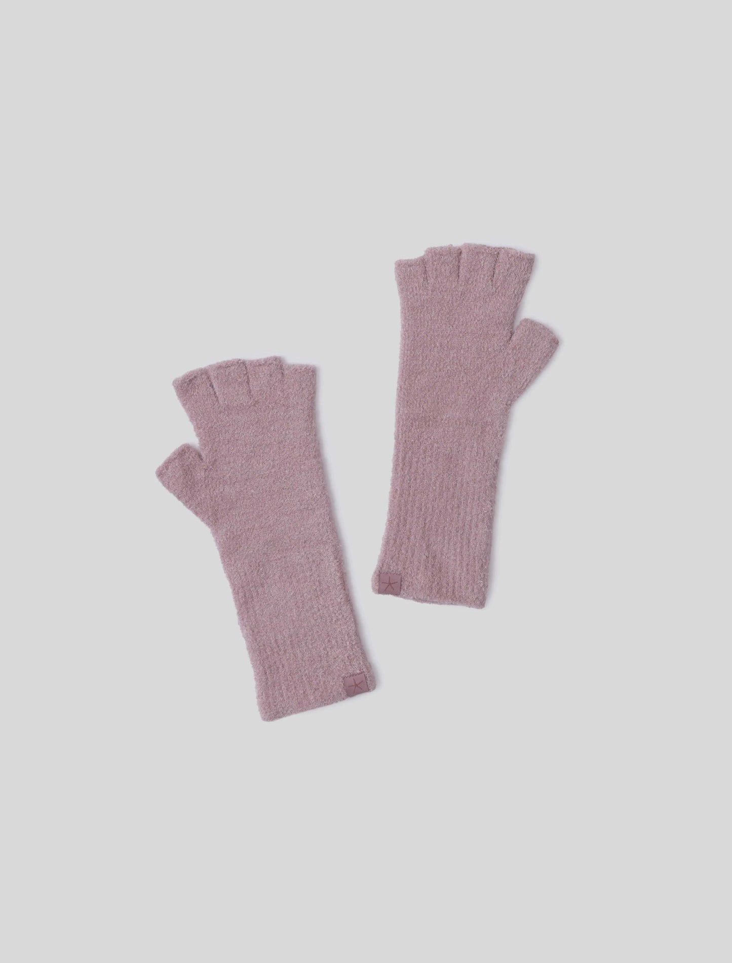 Barefoot Dreams Hats & Gloves CozyChic Lite® Fingerless Gloves in Tea Berry