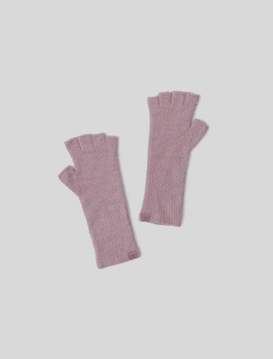 Barefoot Dreams Hats & Gloves CozyChic Lite® Fingerless Gloves in Tea Berry