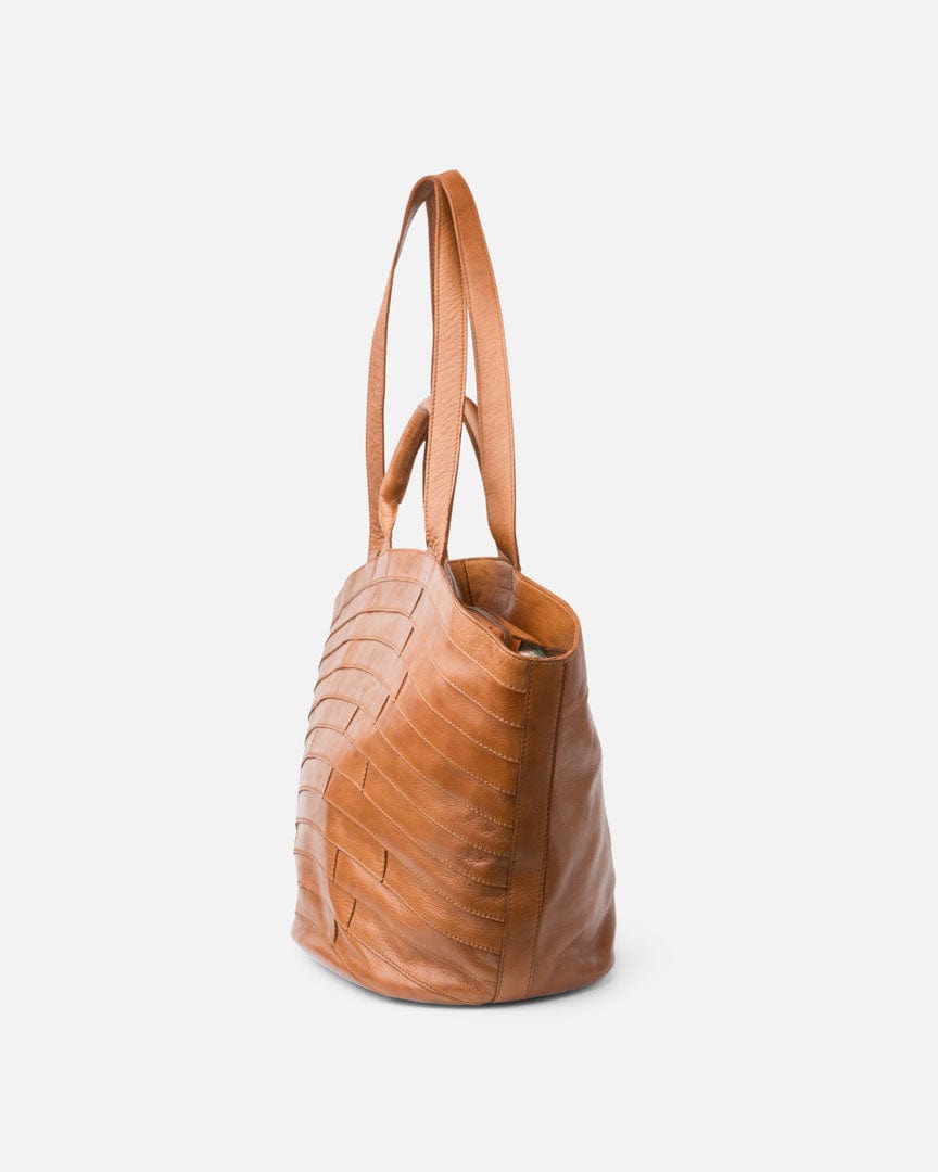 Biba Bags Tan Lewisburg Brick Biba Shoulder Bag