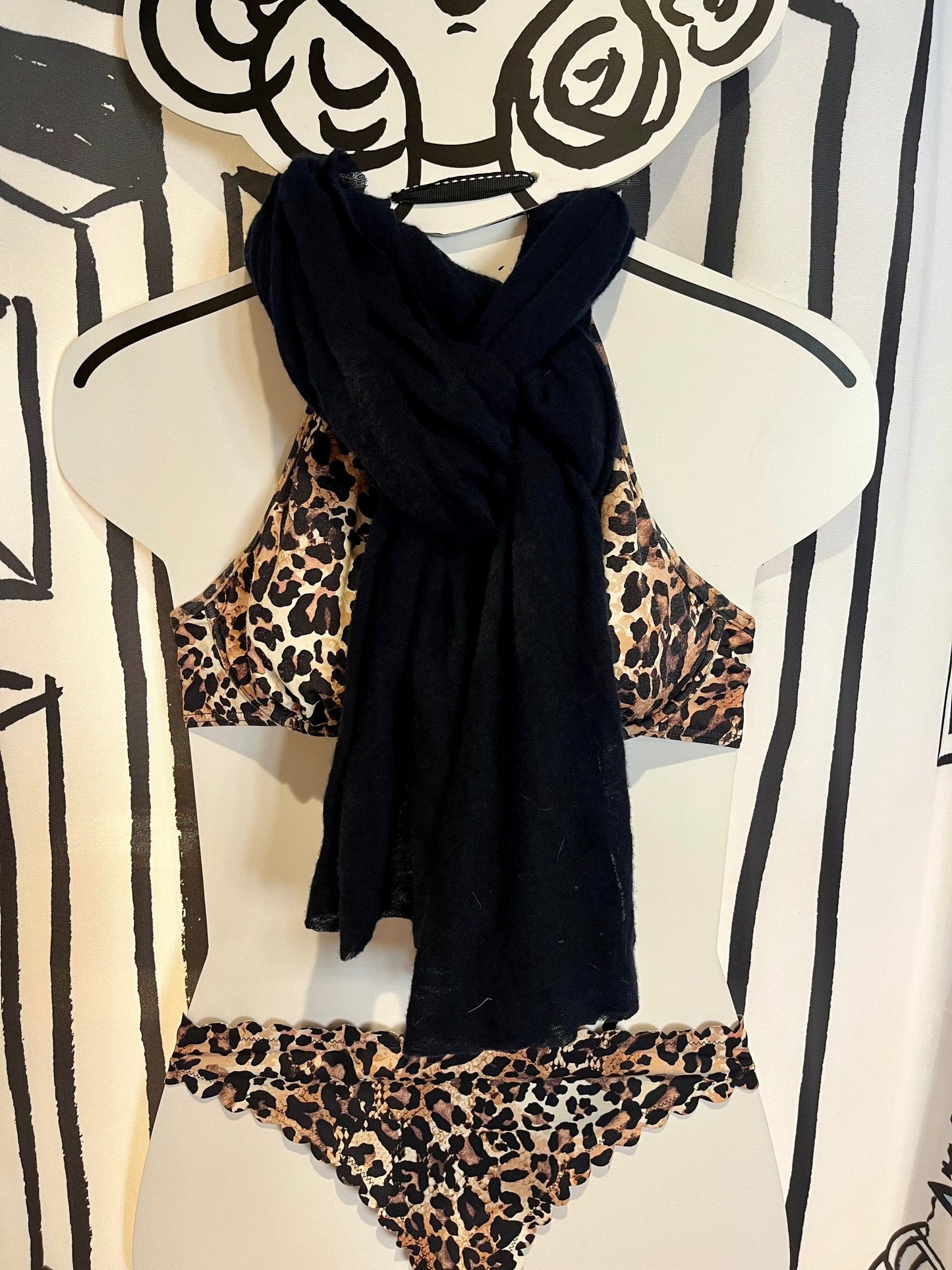 Botto Giuseppe Scarves Deep Navy Cashmere Scarf