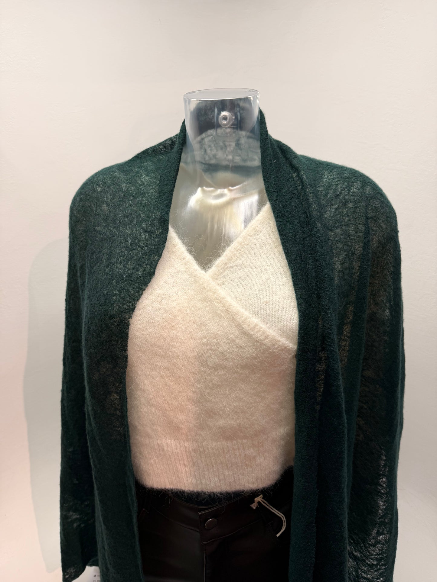 Botto Giuseppe Scarves Forest Green Cashmere Scarf