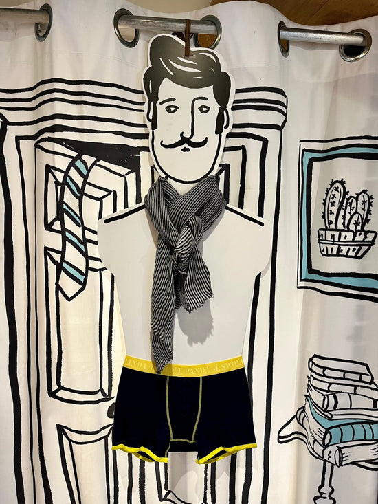 Botto Giuseppe Scarves Humbug Small Stripe Cashmere Scarf