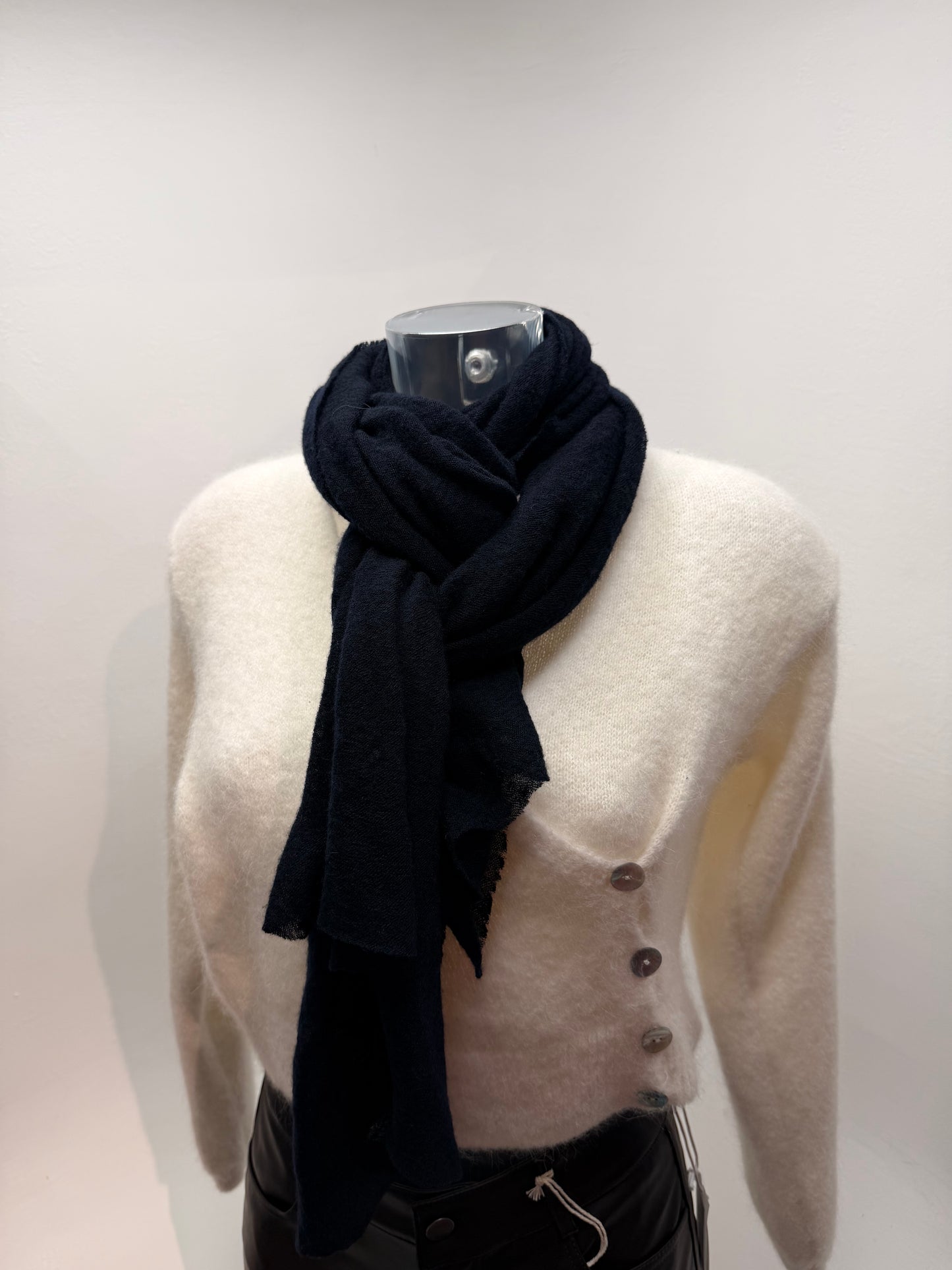 Botto Giuseppe Scarves Midnight Cashmere Scarf