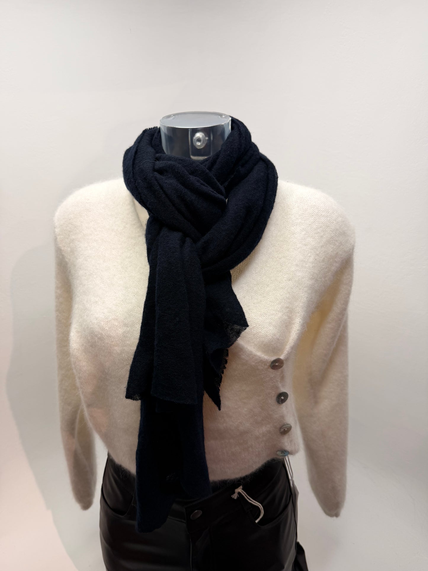 Botto Giuseppe Scarves Midnight Cashmere Scarf