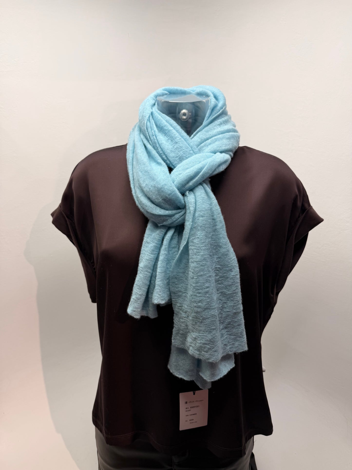 Botto Giuseppe Scarves Sky Cashmere Scarf