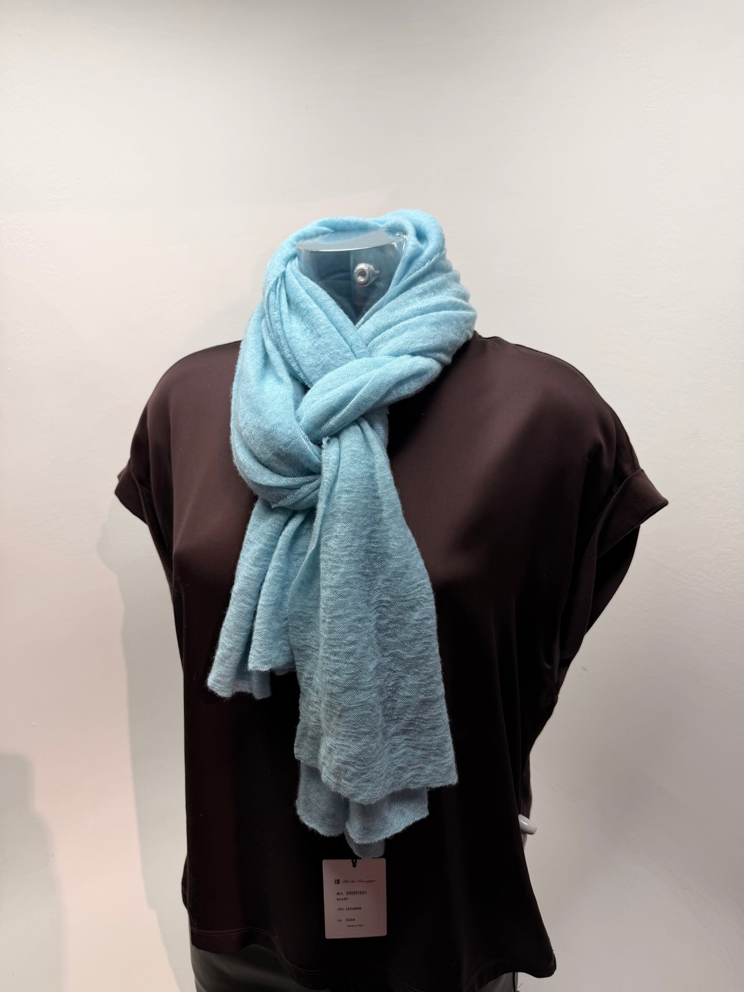 Botto Giuseppe Scarves Sky Cashmere Scarf