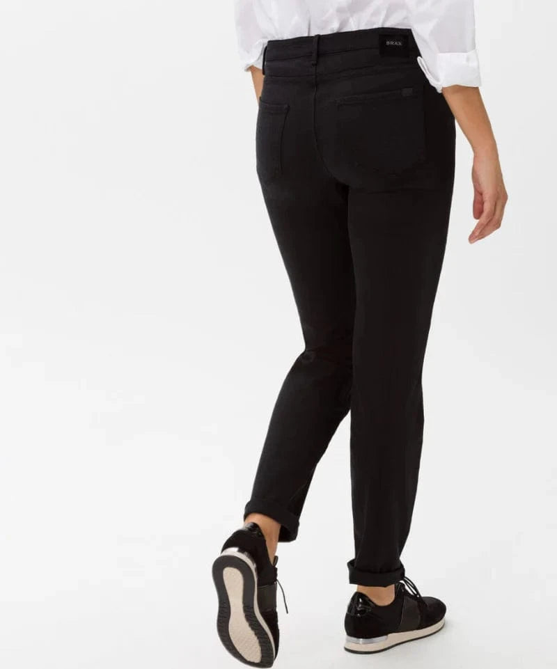 Brax Trousers Shakira Bootcut Jeans in Black