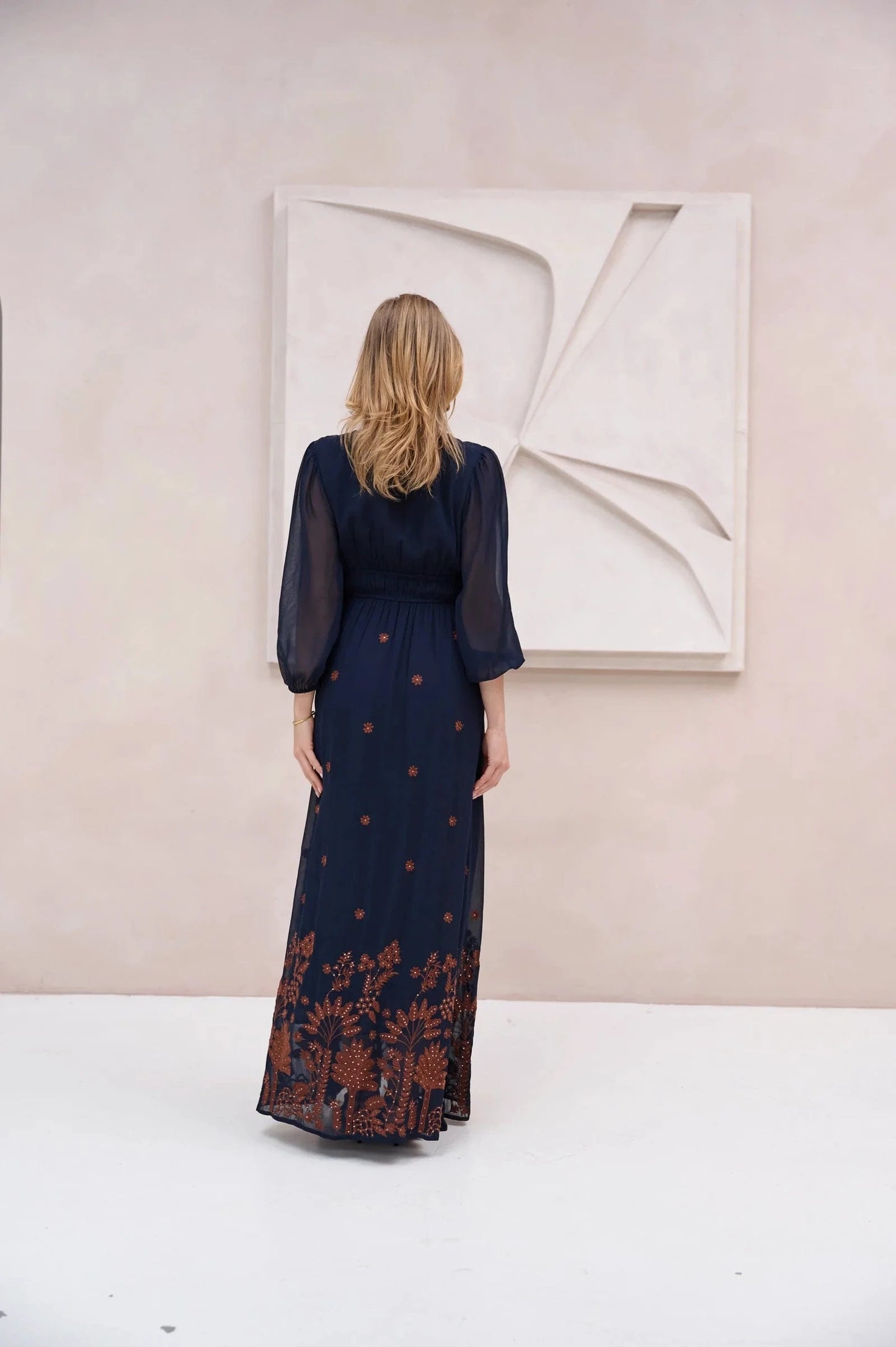 BRDR Dresses Caravan Embroidery Dress