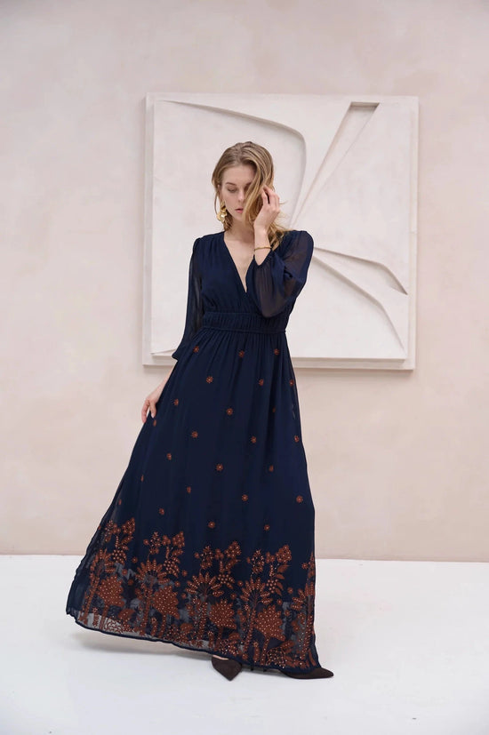 BRDR Dresses Caravan Embroidery Dress