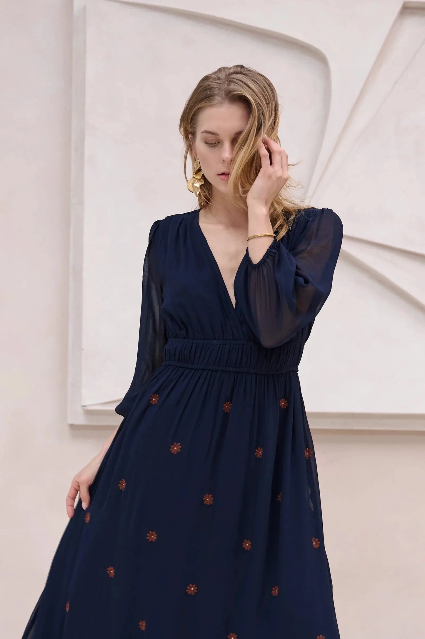 BRDR Dresses Caravan Embroidery Dress