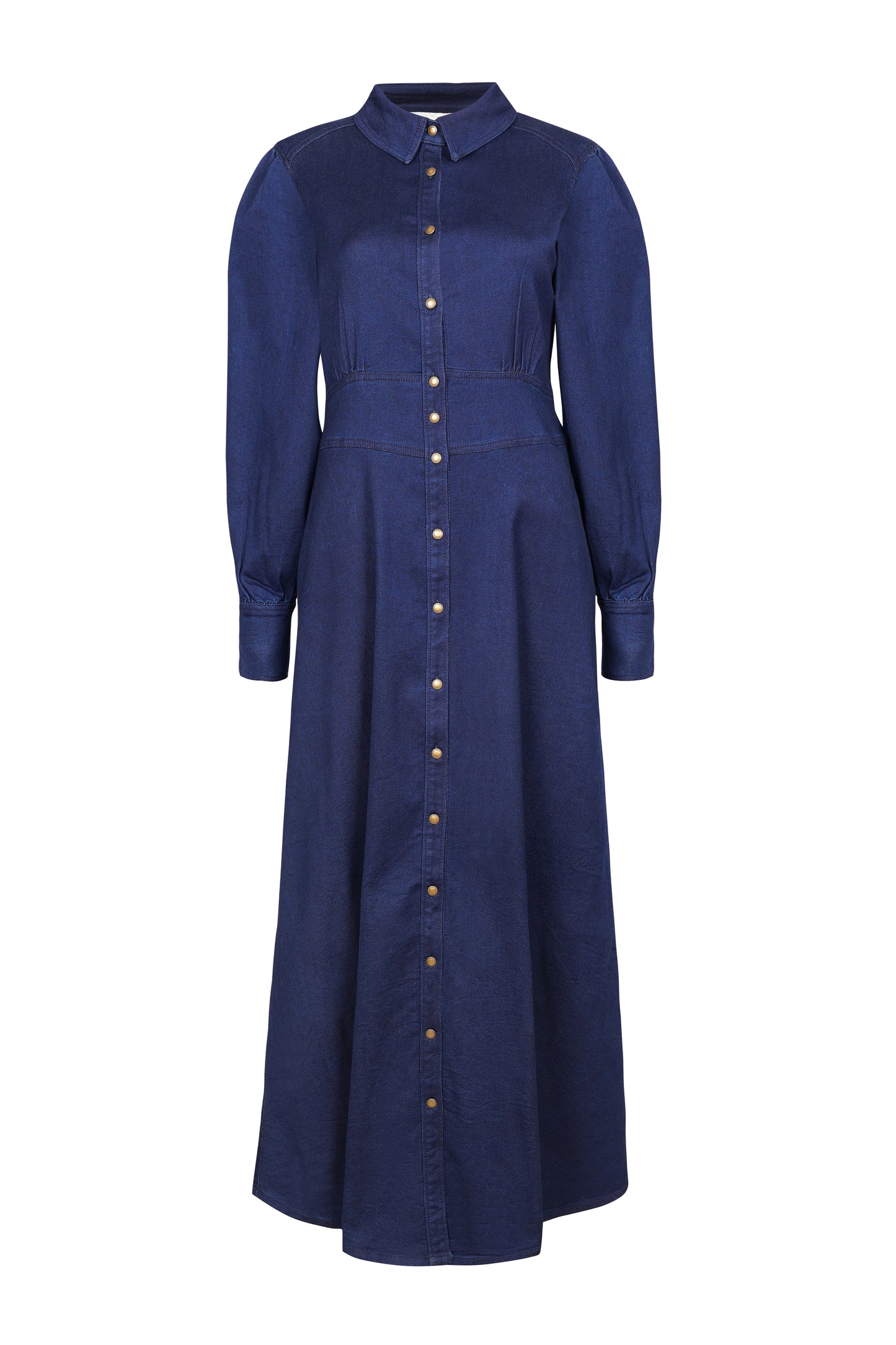 BRDR Dresses Row Denim Dress