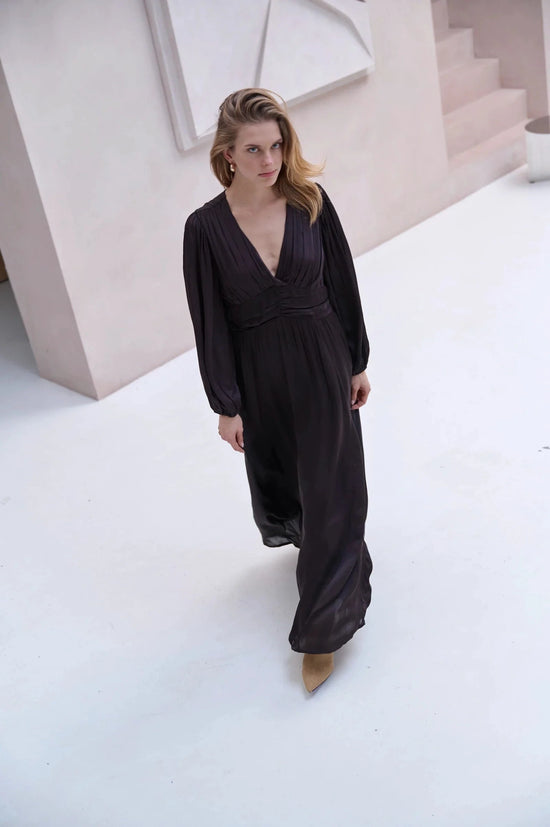 BRDR Dresses Valarie Dress in Dark Wine