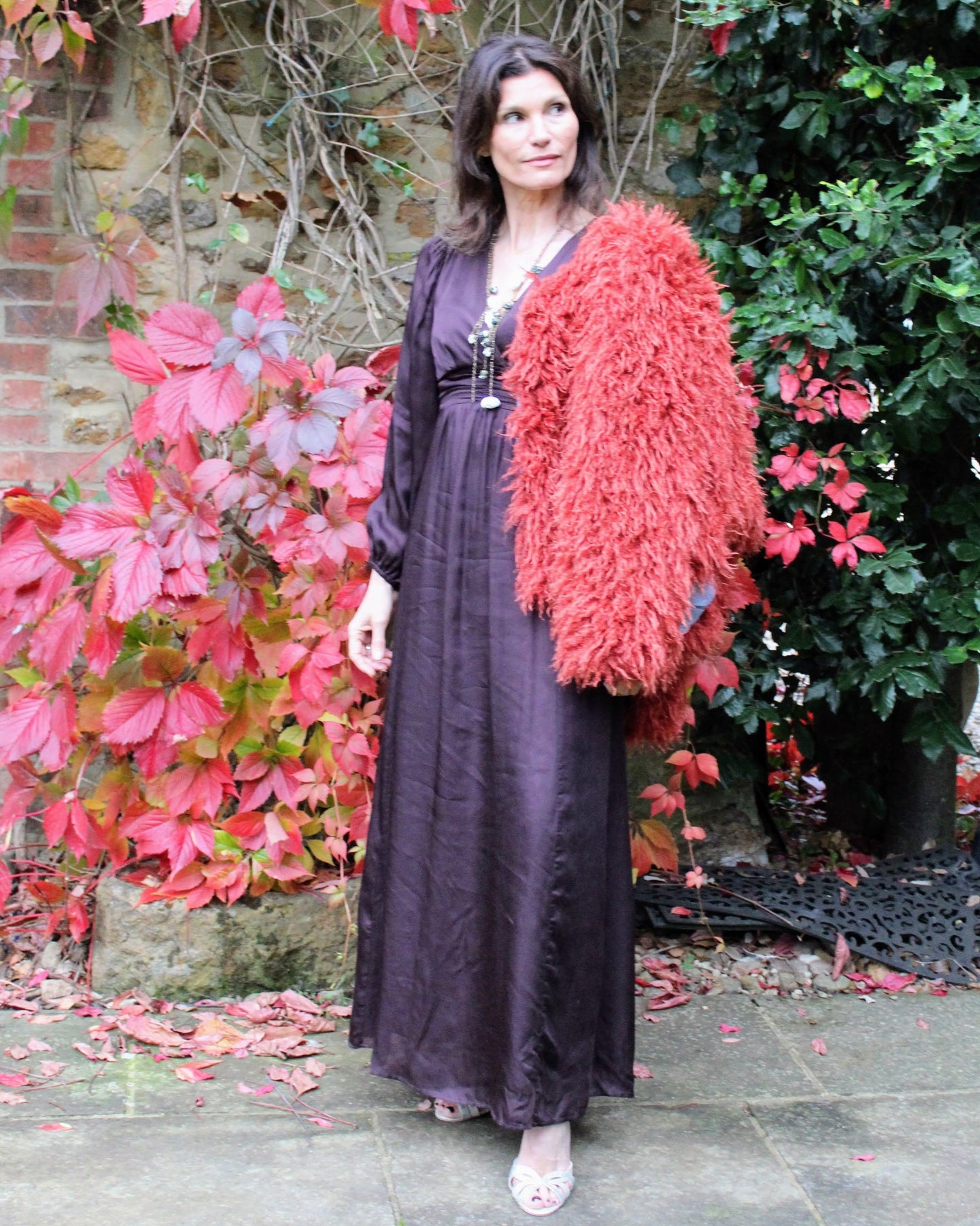 BRDR Dresses Valarie Dress in Dark Wine