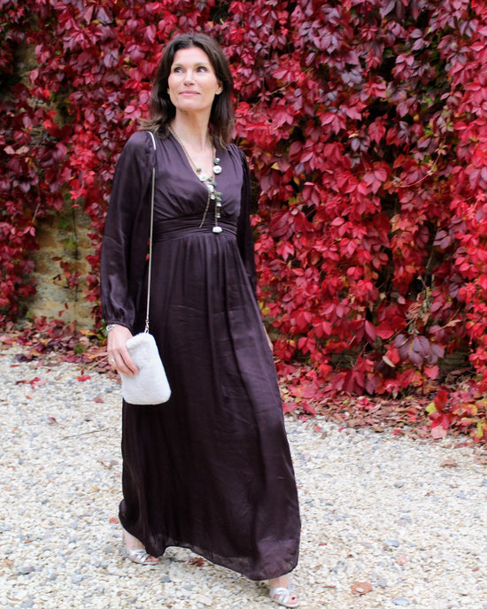 BRDR Dresses Valarie Dress in Dark Wine