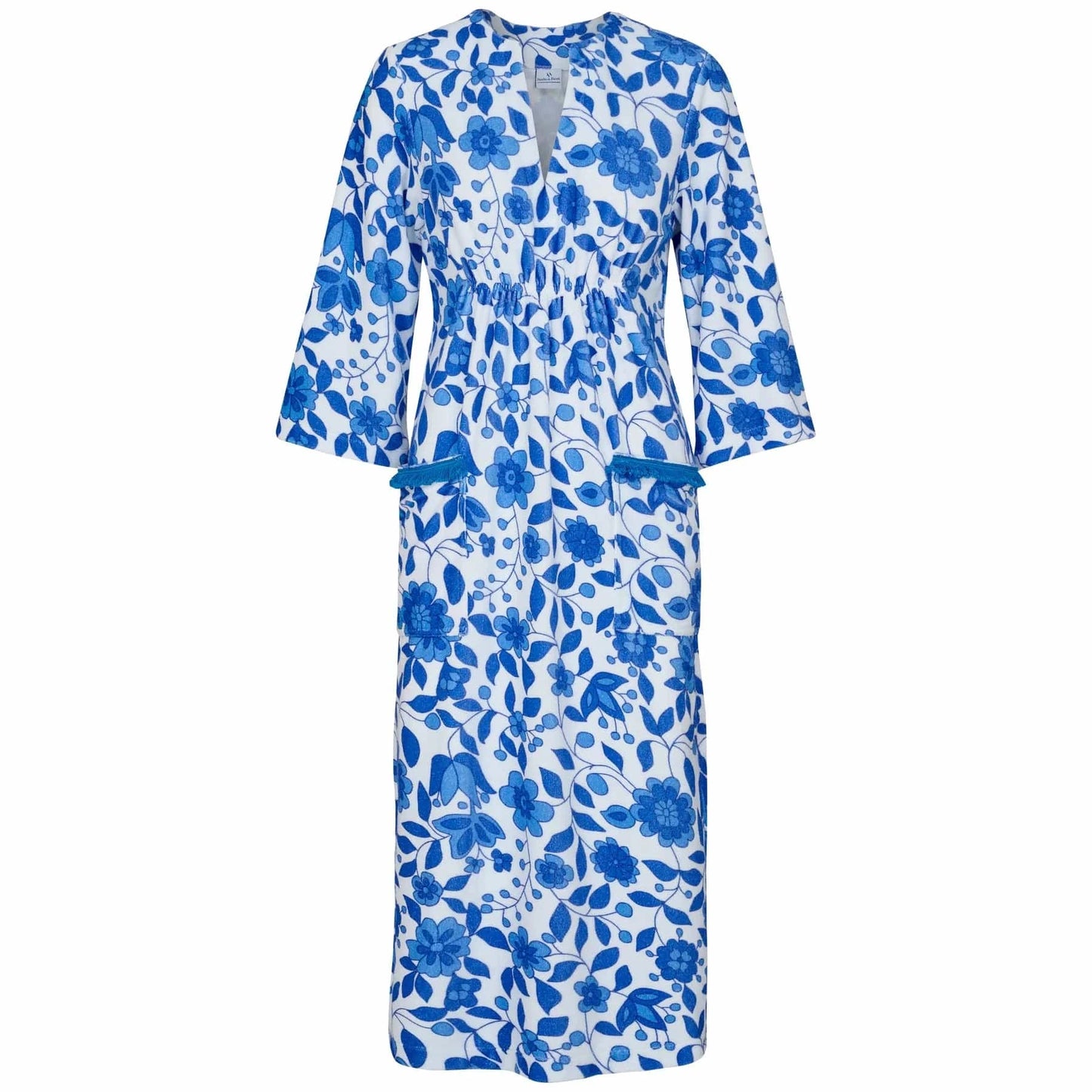 Bridie and Bert Robe Blue Floral / SIZE SMALL Victoria Robe