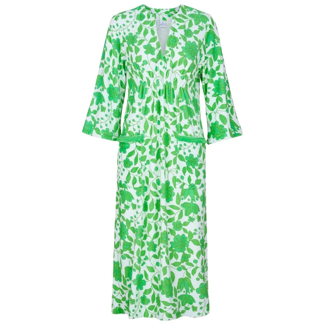 Bridie and Bert Robe Green Floral / SIZE SMALL Victoria Robe