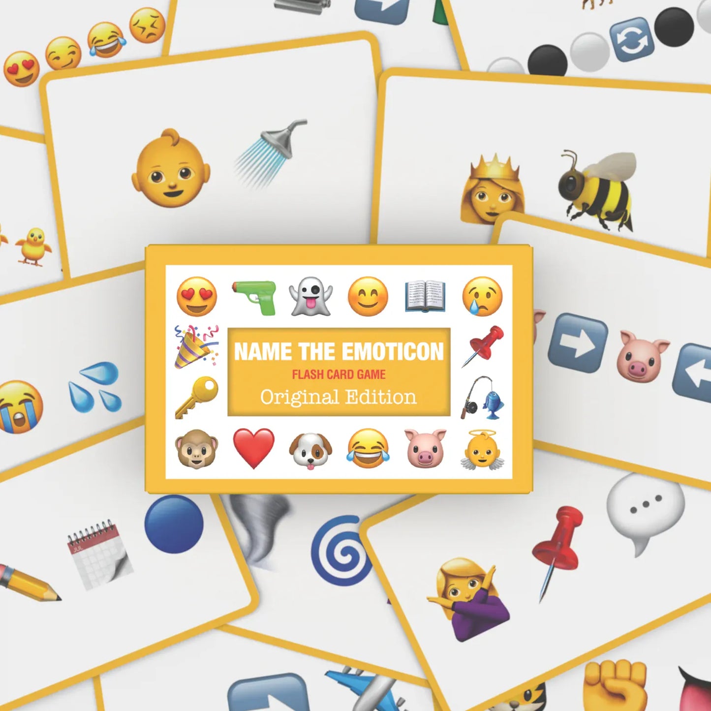 Bubblegum Stuff Card Games Name the Emoticon Card Game