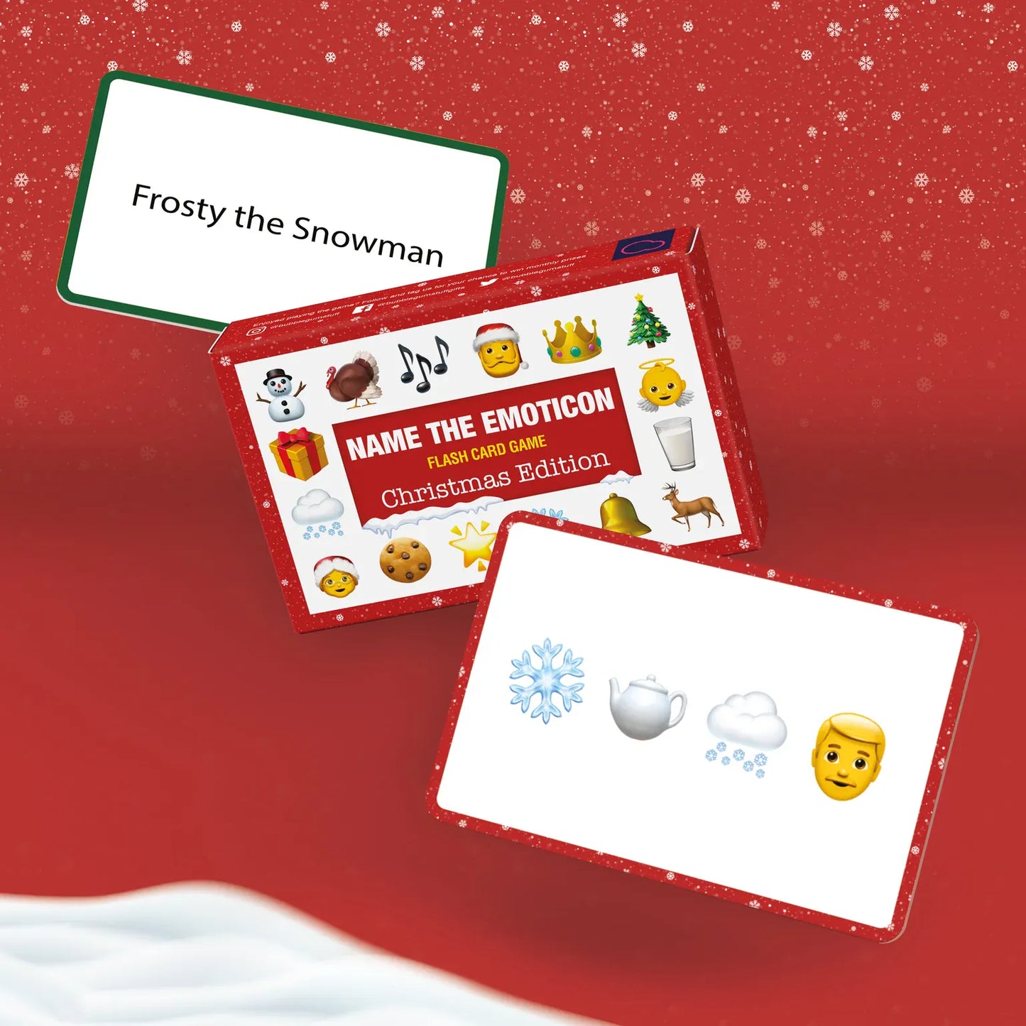 Bubblegum Stuff Card Games Name The Emoticon Game - Christmas Edition