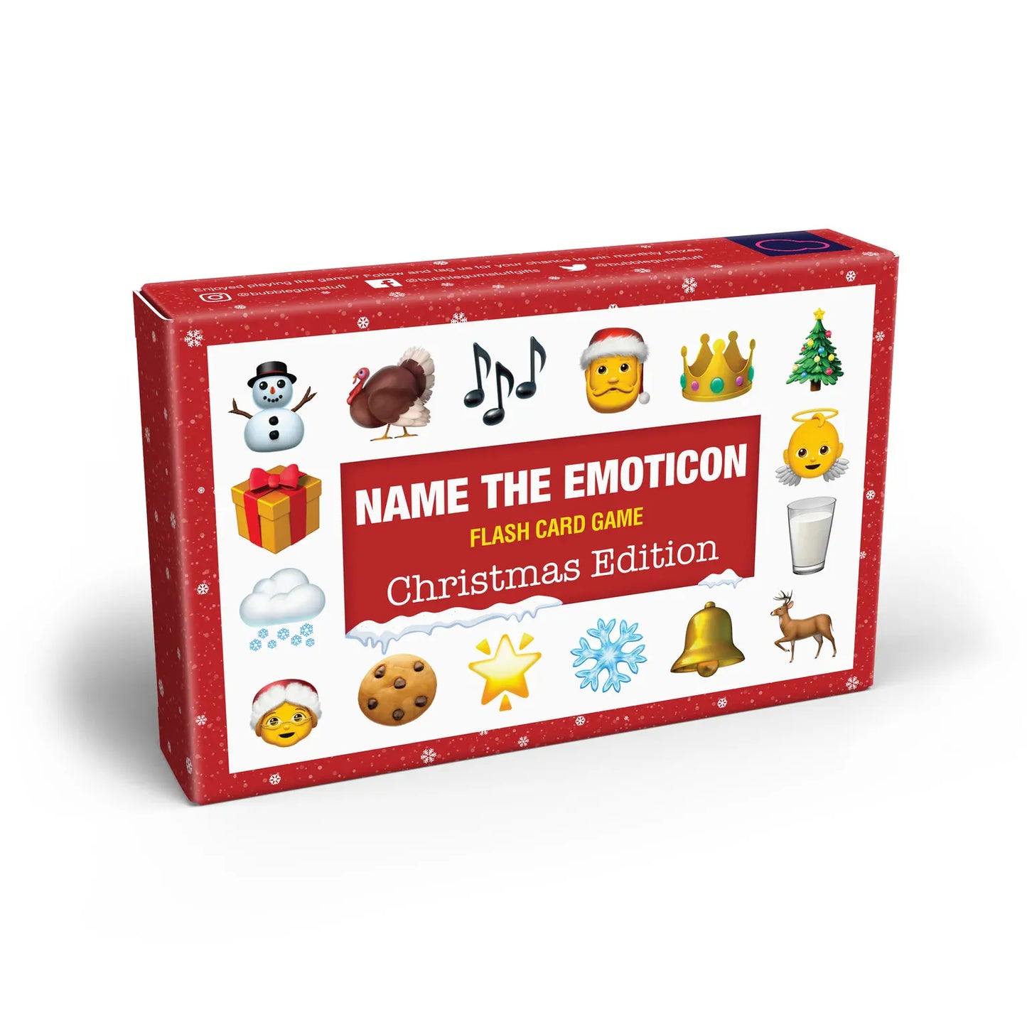 Bubblegum Stuff Card Games Name The Emoticon Game - Christmas Edition