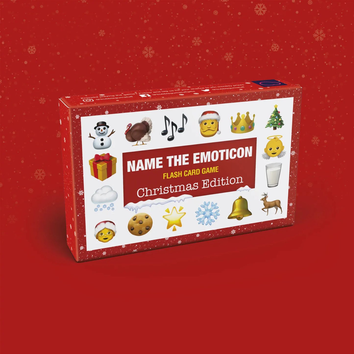 Bubblegum Stuff Card Games Name The Emoticon Game - Christmas Edition