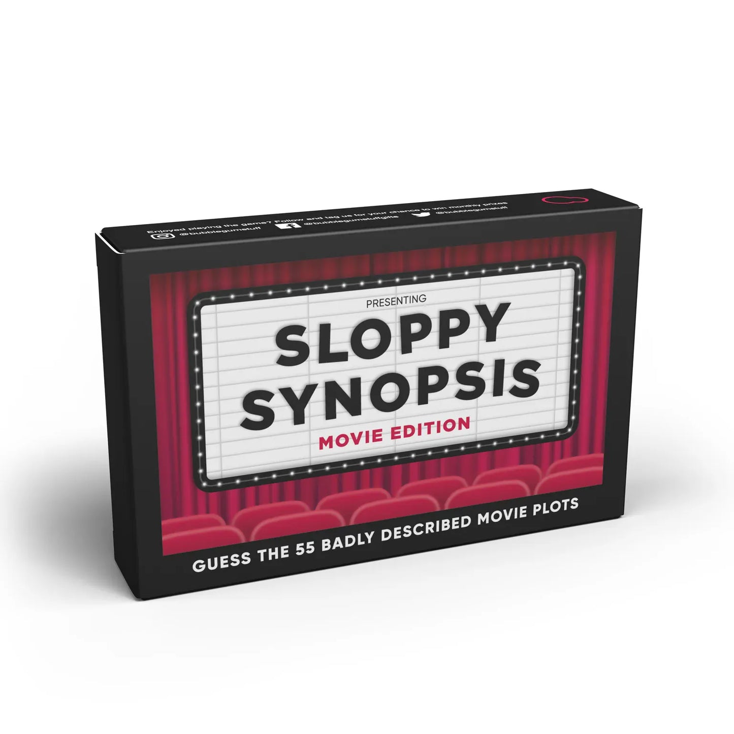 Bubblegum Stuff Card Games Sloppy Synopsis - Movie Edition Card Game