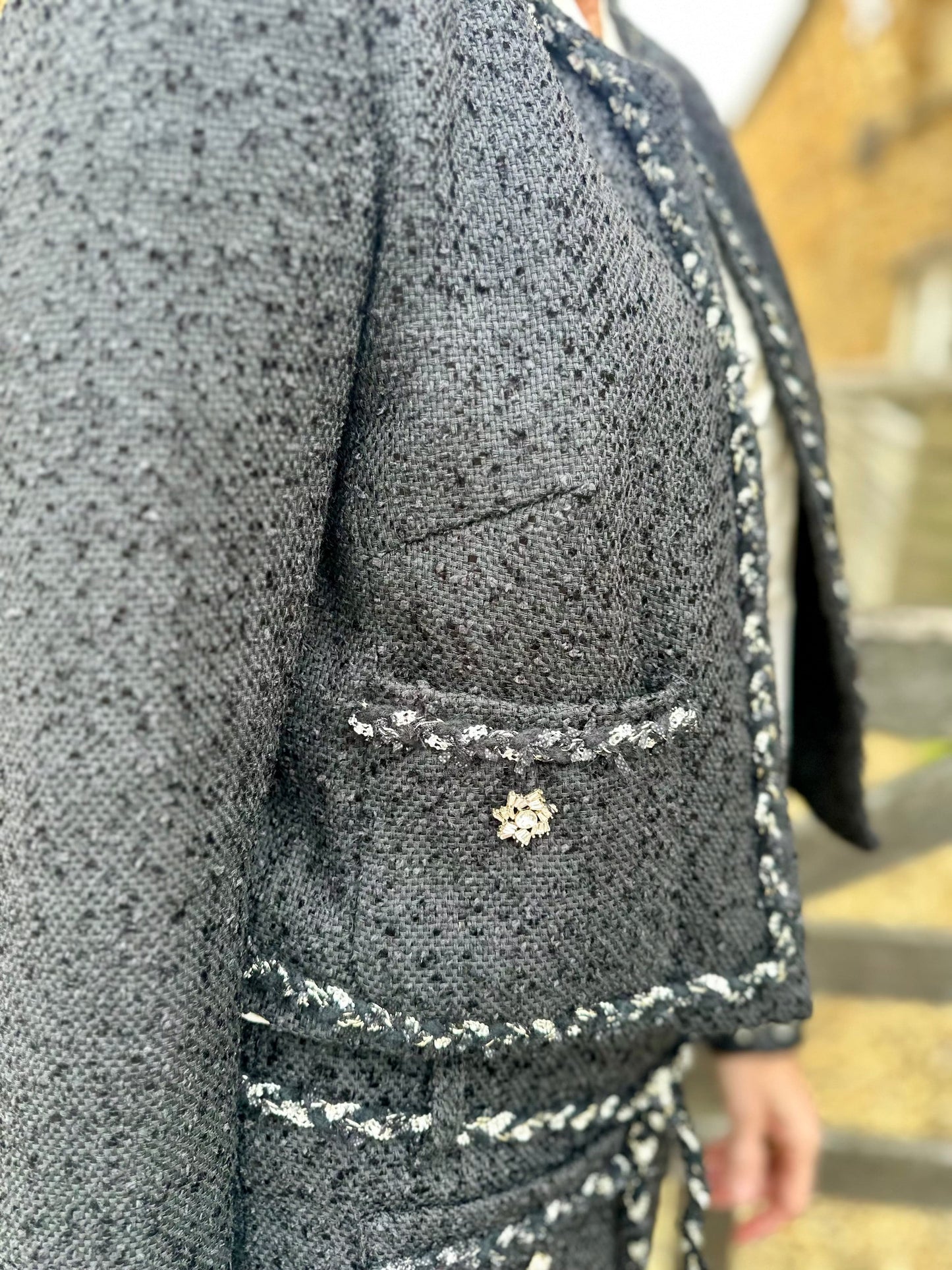 Carla Ruiz JACKET Chic Bouclé Jacket