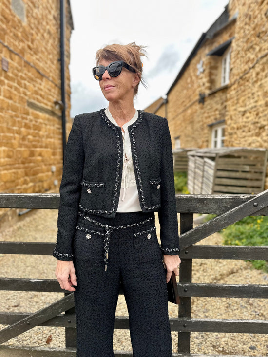 Carla Ruiz JACKET Chic Bouclé Jacket