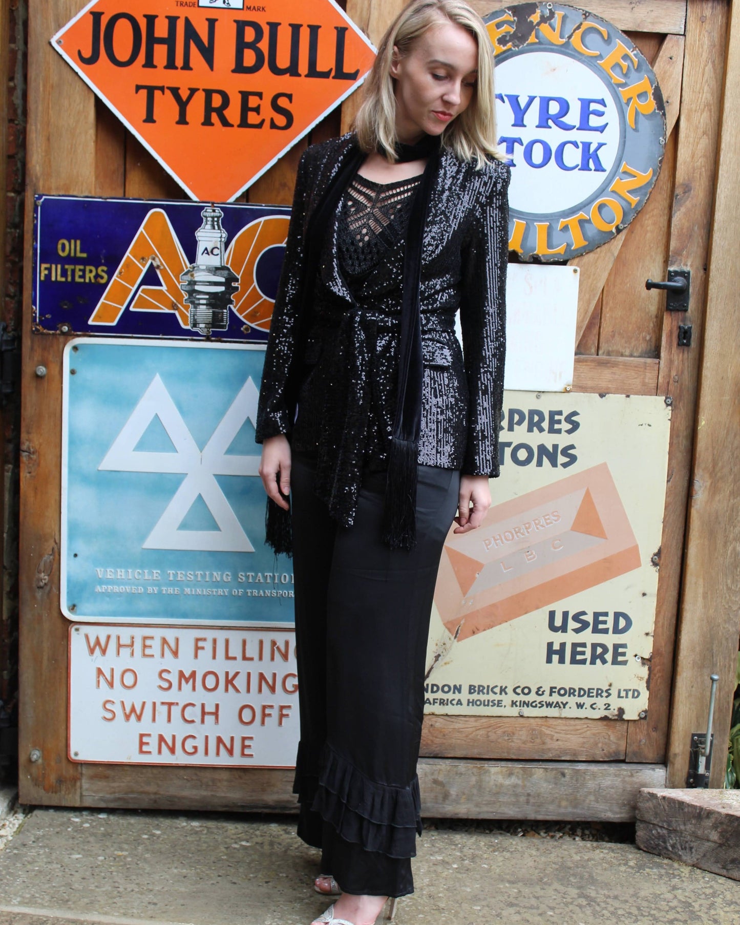 Carla Ruiz Jackets The Showstopper Sequin Blazer