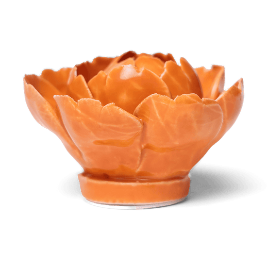 Chive Ceramic Flower Peony Orange 7: Peony Orange