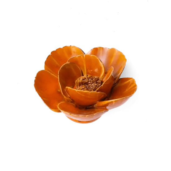 Chive #FR08 Burnt Orange Poppy Flower Shop Gift Items