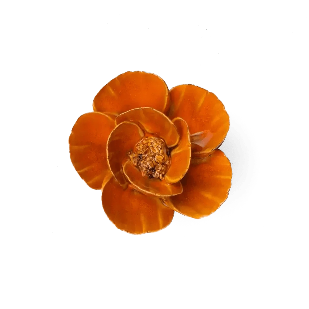 Chive #FR08 Burnt Orange Poppy Flower Shop Gift Items