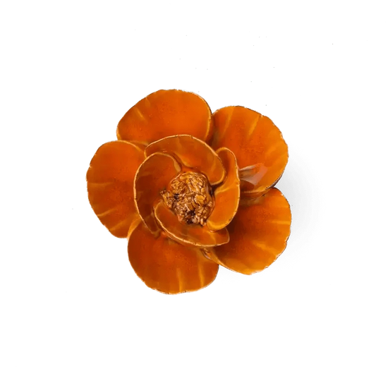 Chive #FR08 Burnt Orange Poppy Flower Shop Gift Items