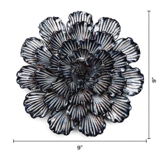 Chive #JA25 Navy Dinner Plate Dahlia Table Top Decoration Boho: Mofo Blue