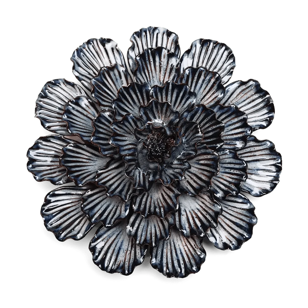 Chive #JA25 Navy Dinner Plate Dahlia Table Top Decoration Boho: Mofo Blue