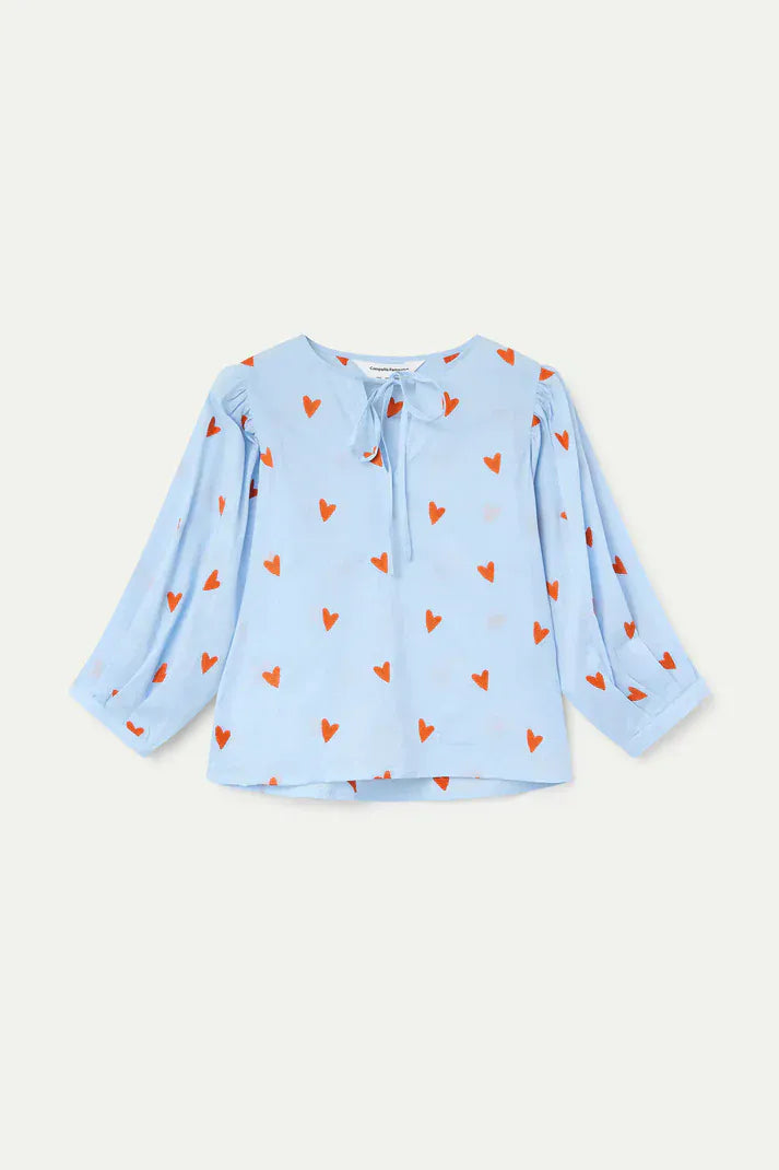 Compania Fantastica Tops Sweetheart Tie Top
