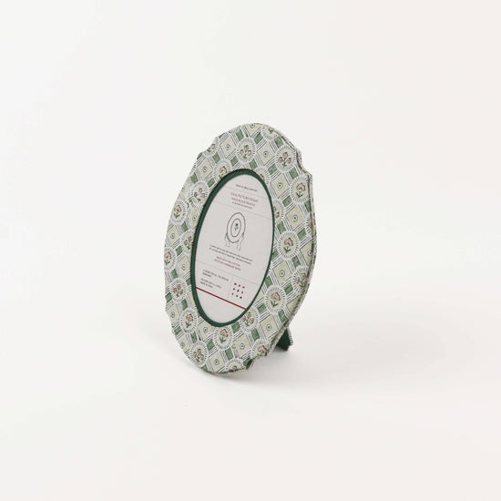 Craft Boat Accessories Oval Table Top Picture Frame - Spring Bloom Green