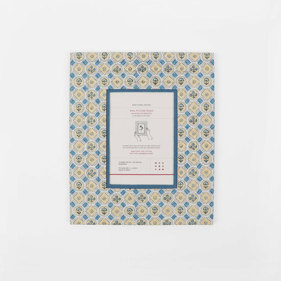 Craft Boat Accessories Wall Picture Frame - Spring Bloom Blue