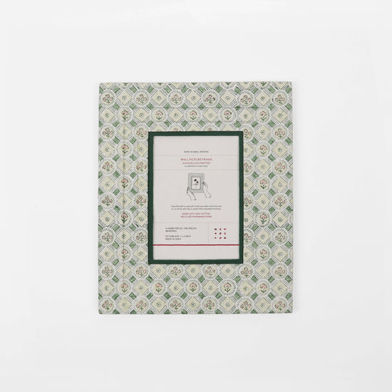 Craft Boat Accessories Wall Picture Frame - Spring Bloom Green
