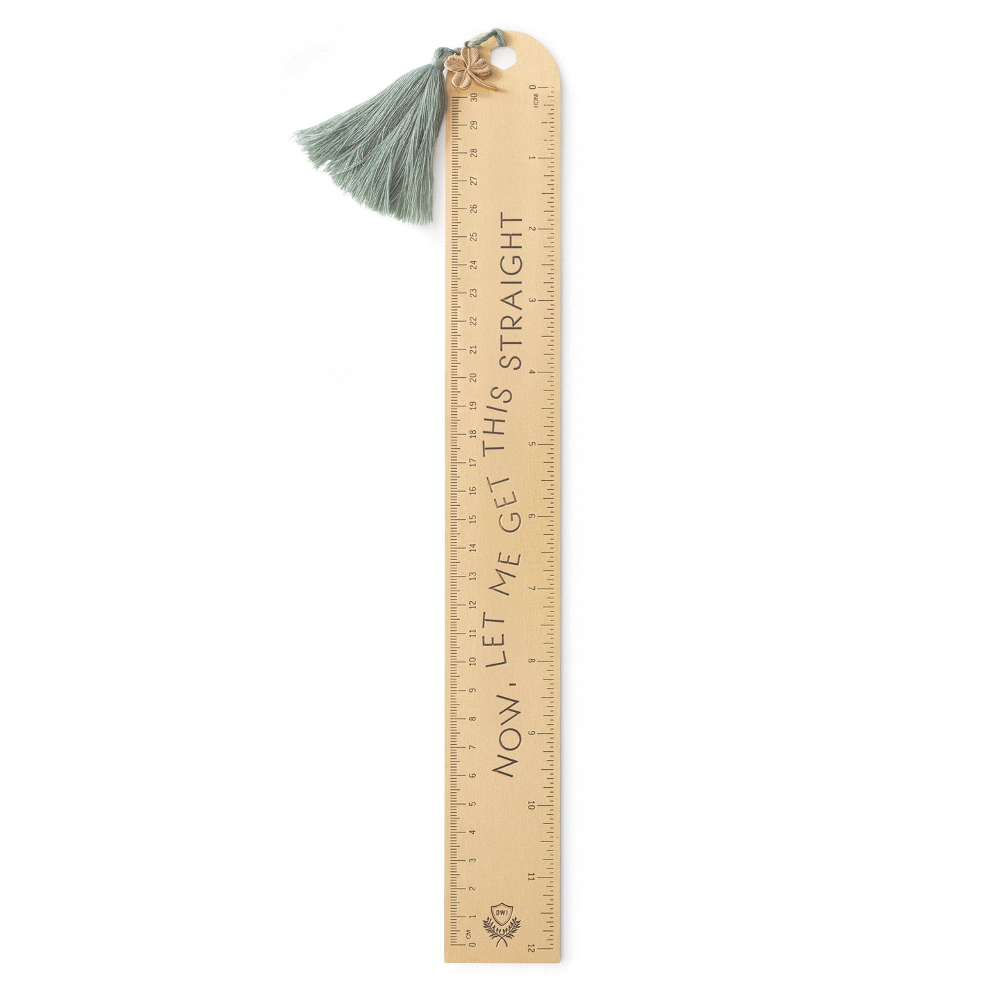 Designworks Collective Designworks Ink Metal Ruler - Let Me Get This Straight